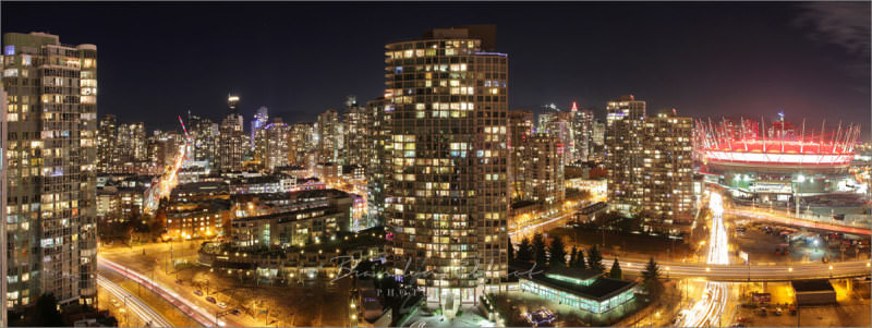 Captured from 27th floor of Yaletown apartment